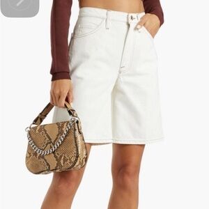 Frame Denim Ivory Women's Shorts NWT 12/14 L original $288